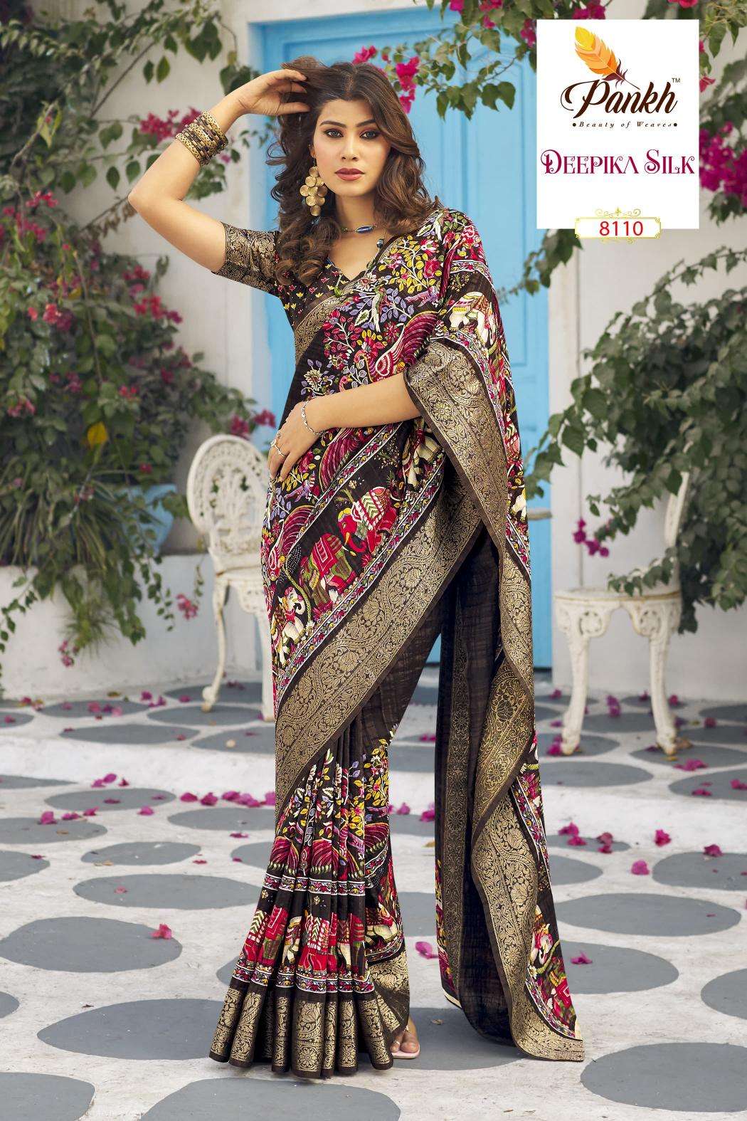 Pankh DEEPIKA SILK Kolkata cotton saree wholesale market