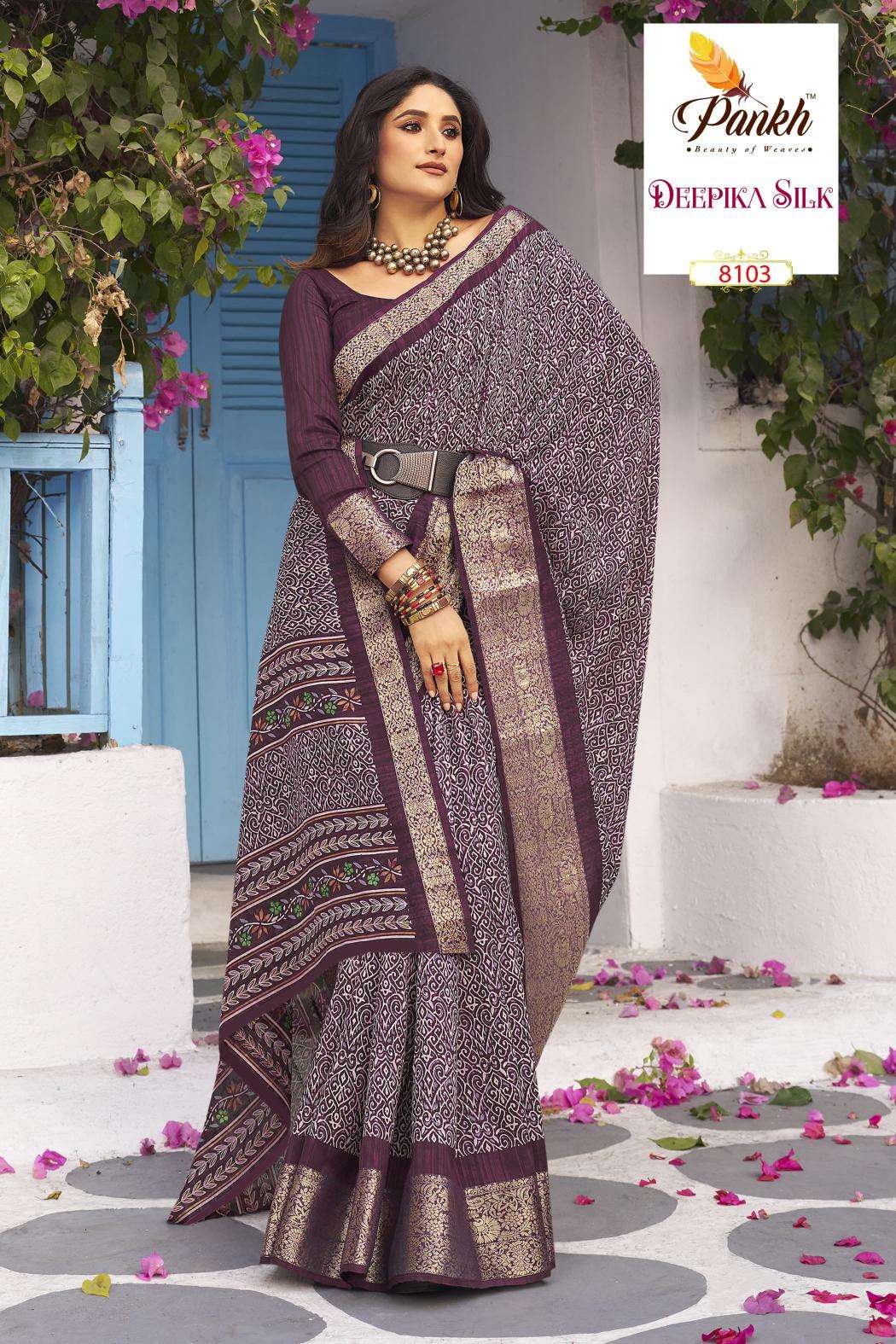 Pankh DEEPIKA SILK Kolkata cotton saree wholesale market