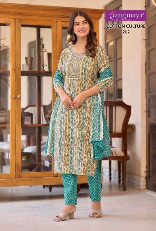 Rangmaya COTTON CULTURE Vol-2 Ladies kurtis in Bangalore