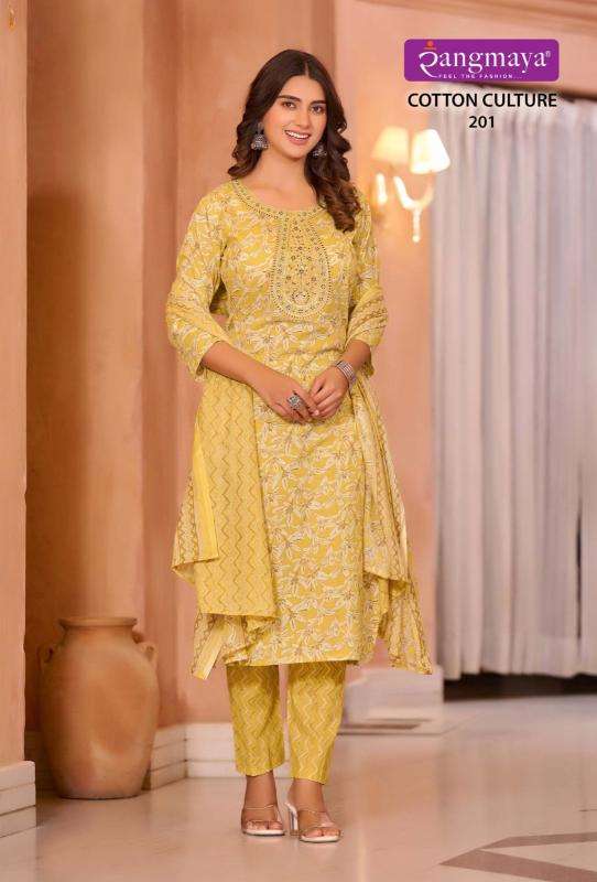Rangmaya COTTON CULTURE Vol-2 Ladies kurtis in Bangalore