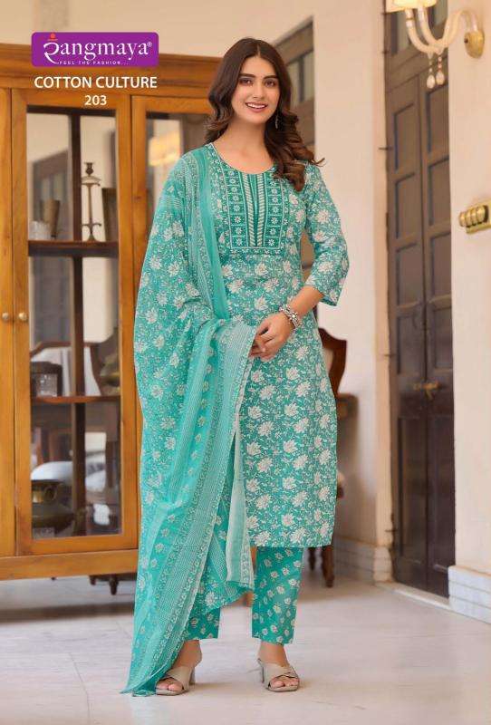 Rangmaya COTTON CULTURE Vol-2 Ladies kurtis in Bangalore