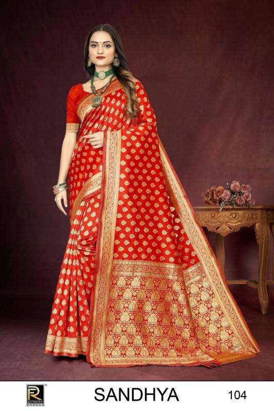 Ronisha Sandhya Banarasi Silk Saree manufacturer in Delhi