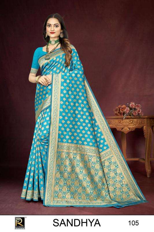 Ronisha Sandhya Banarasi Silk Saree manufacturer in Delhi