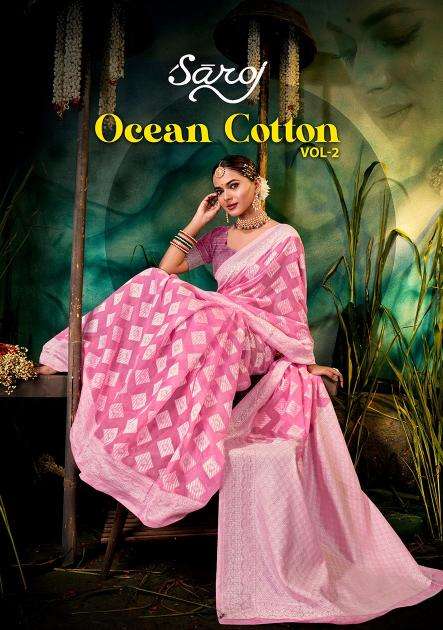 Saroj Ocean Cotton Vol.2 Soft Cotton Cotton sarees in Hyderabad