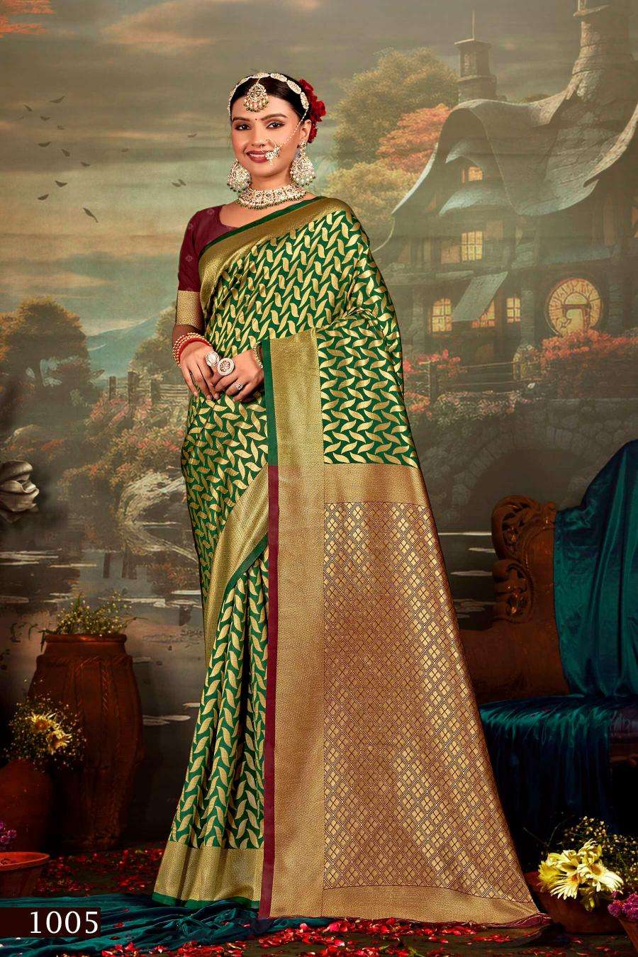 Saroj Swarn Moti Vol.2 Soft Silk Surat saree boutique