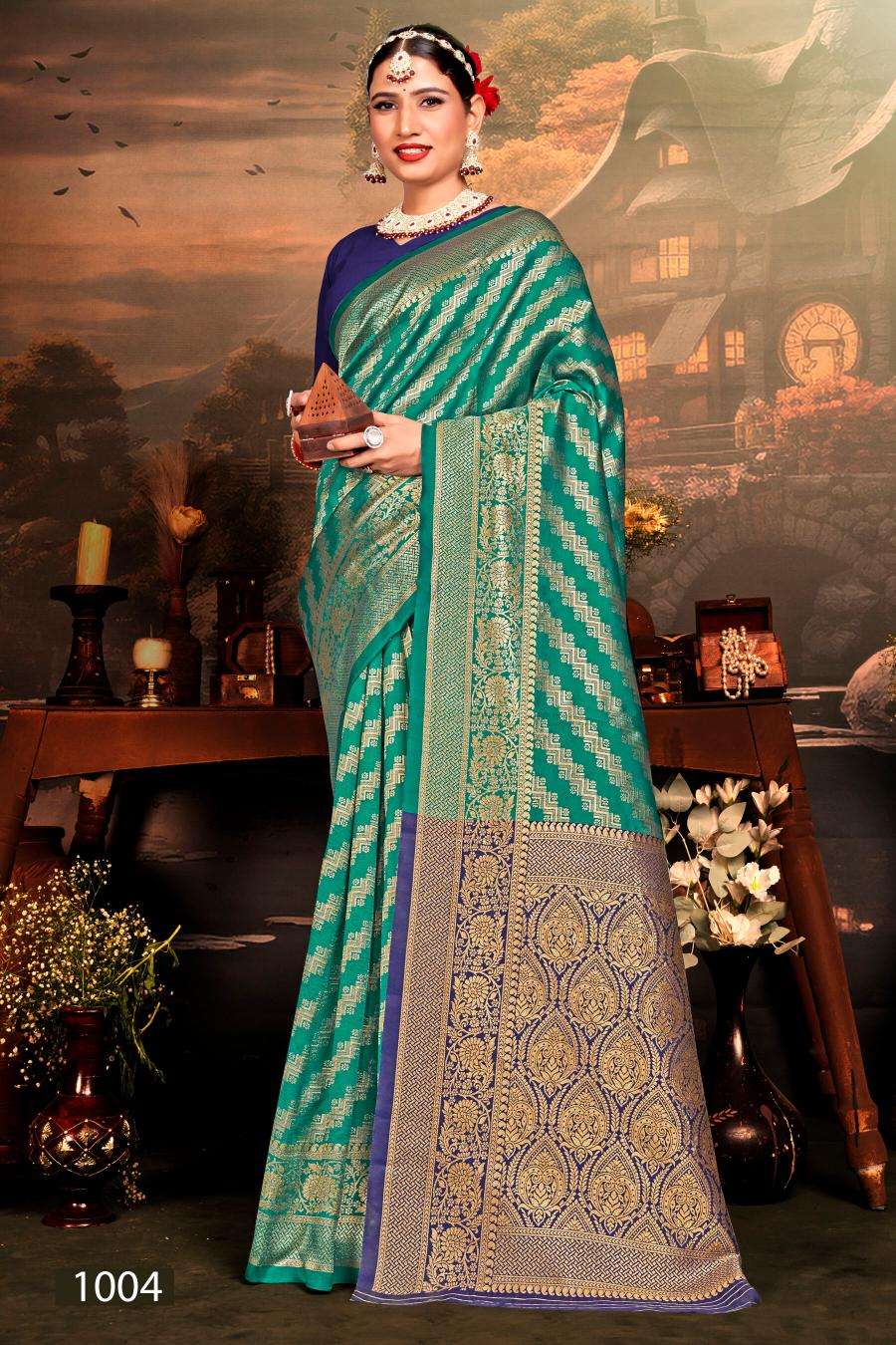 Saroj Swarn Moti Vol.4 Soft Silk Surat saree business