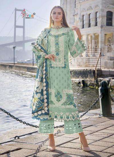 Shree Mariya B Lawn Festival Collection Vol 6 Cotton Dupatta Pakistani suits wholesale dealers in Delhi