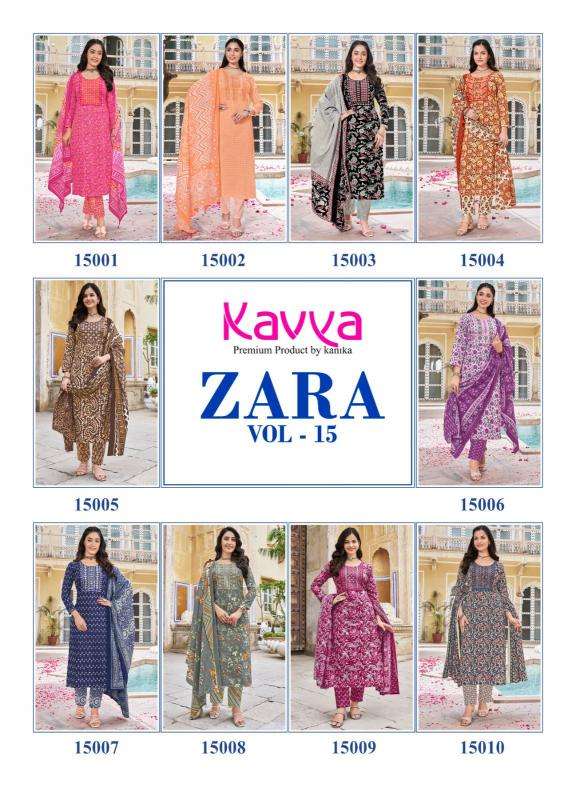 ZARA Vol 15 Kolkata fancy Kurti wholesale market