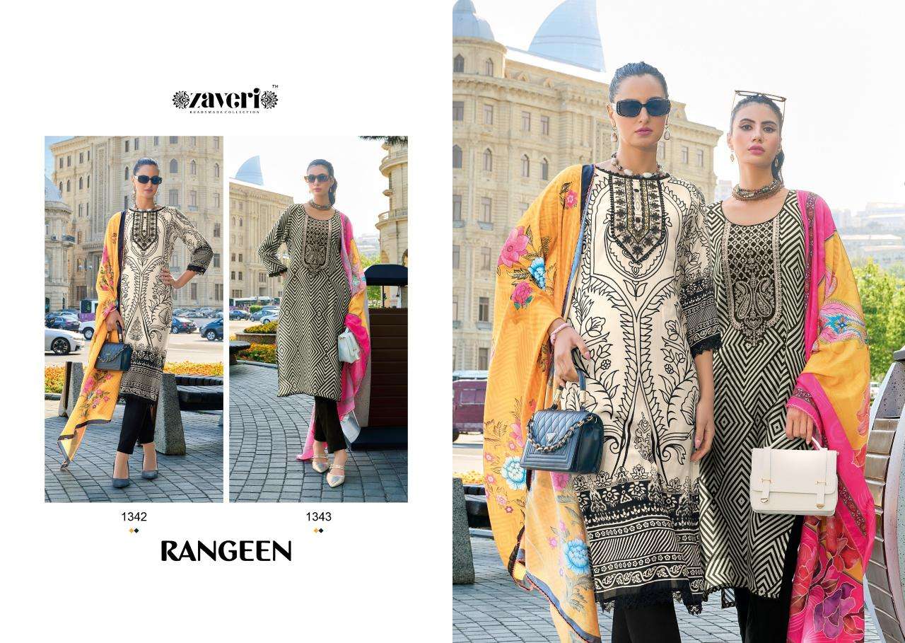 Zaveri Presents RANGEEN  Traditional Salwar Kameez market in Mumbai