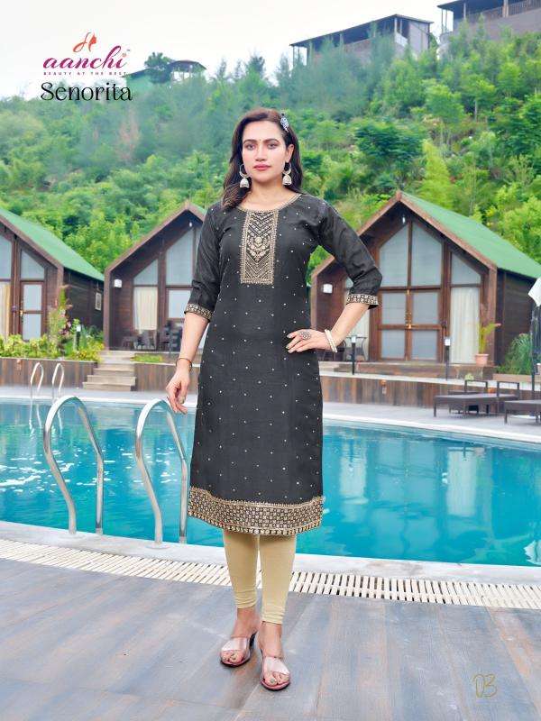 Aanchi SENORITA Wholesale Kurti suppliers in Ahmedabad