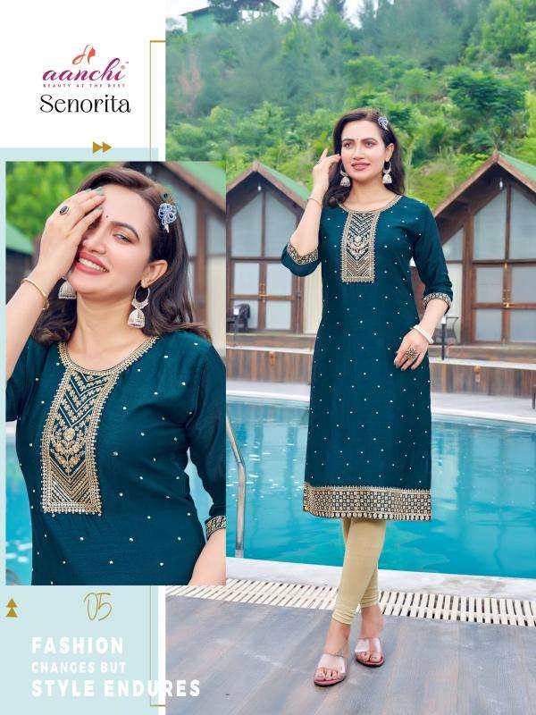 Aanchi SENORITA Wholesale Kurti suppliers in Ahmedabad