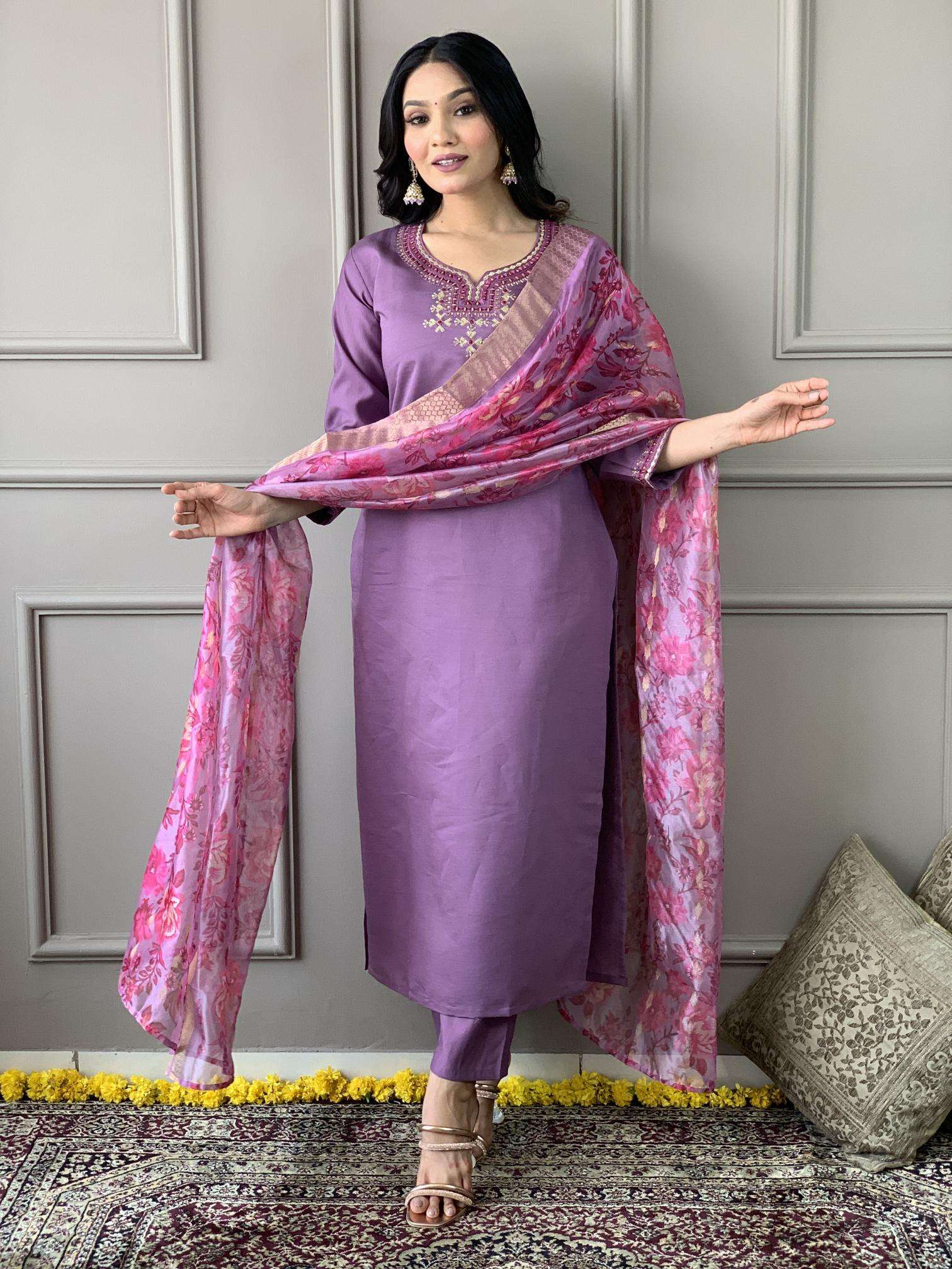 Avni 01 Viscose Chanderi Fancy Wholesale kurti suppliers in Surat