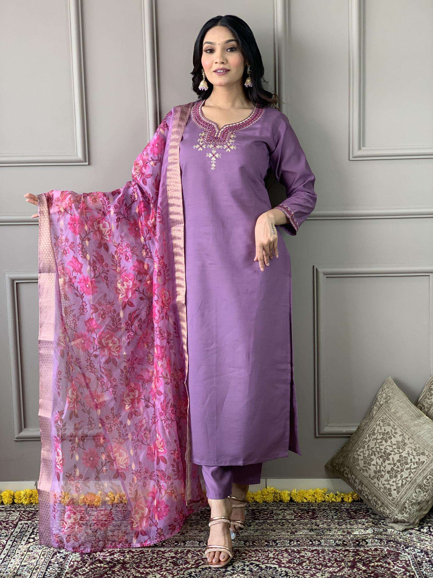 Avni 01 Viscose Chanderi Fancy Wholesale kurti suppliers in Surat