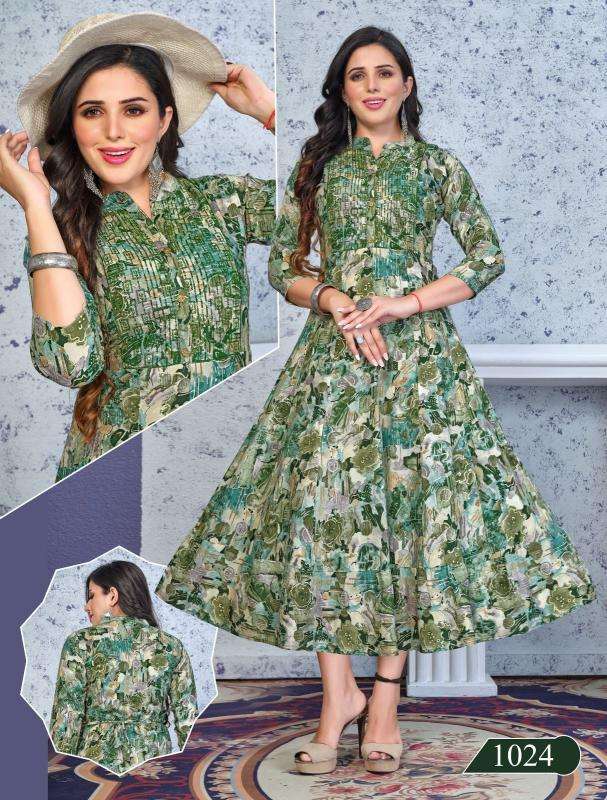 Beauty Queen Chic Rose-4 Wholesale kurtis for reselling