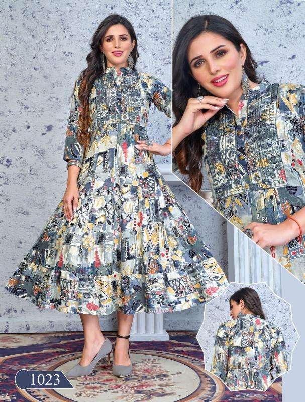 Beauty Queen Chic Rose-4 Wholesale kurtis for reselling