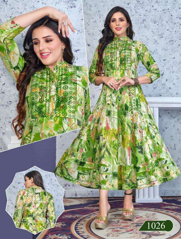 Beauty Queen Chic Rose-4 Wholesale kurtis for reselling