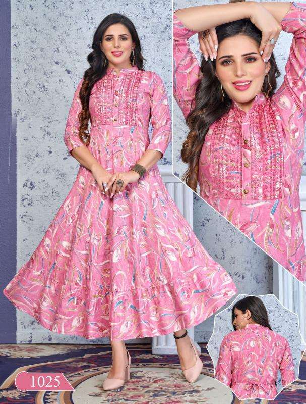 Beauty Queen Chic Rose-4 Wholesale kurtis for reselling