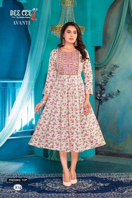 DEECEE AVANTI wholesale Kurtis online