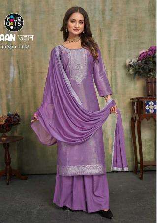 Four Dots Udaan Shimmer Fancy Wholesale Dress Materials