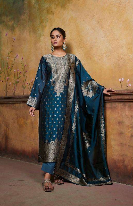 Ibiza Mayra Designer Silk Embroidered salwar kameez wholesale in Hyderabad
