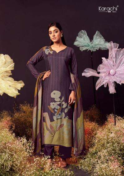 Kesar Lamhe Viscose Digital Printed Wholesale market for dress materials in Surat