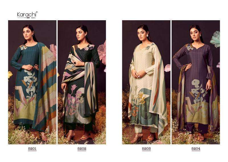 Kesar Lamhe Viscose Digital Printed Wholesale market for dress materials in Surat