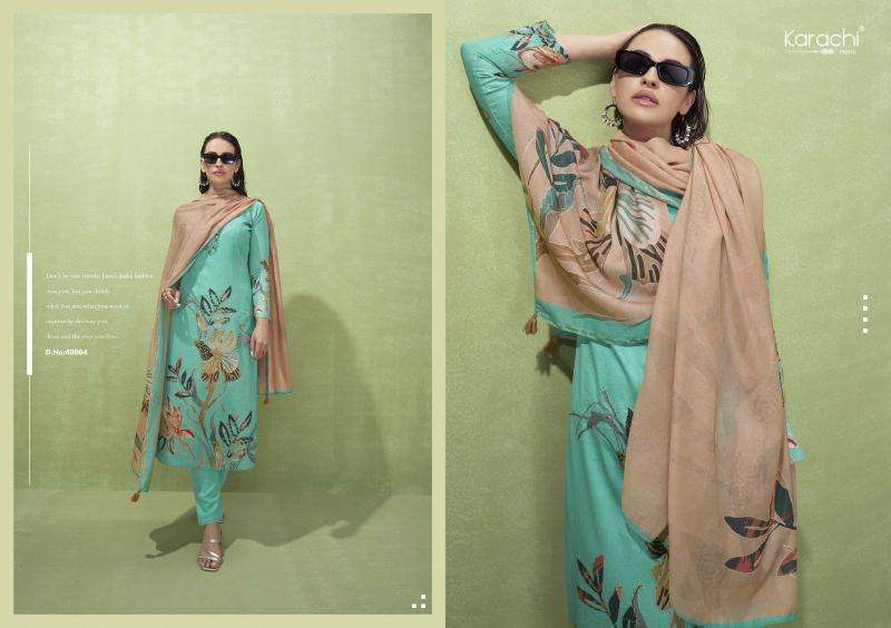 Kesar Zara Silk Digital Printed Silk dress materials in Kolkata
