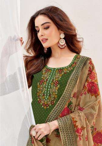 Kundan Pakeezah Vol 13 Regular Wear Cotton Printed dress materials wholesale