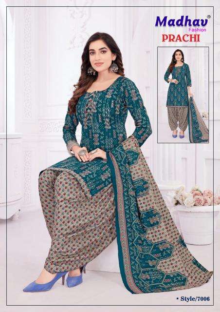 Madhav Prachi Vol 7 Cotton Printed Dress material Surat wholesale market