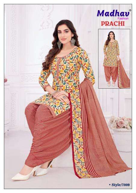 Madhav Prachi Vol 7 Cotton Printed Dress material Surat wholesale market