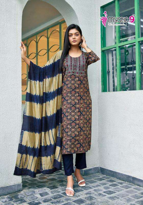 MYSTIC 9 SABRI VOL 1 Designer Kurtis in Kolkata