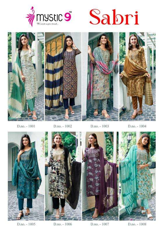 MYSTIC 9 SABRI VOL 1 Designer Kurtis in Kolkata