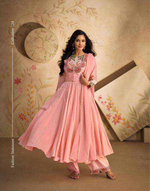 Sayuri Ghazal Designer Silk Cotton salwar kameez wholesale in kolkata