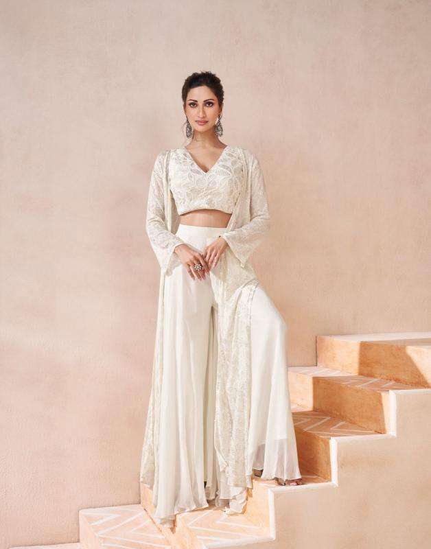 Sayuri Ishum Georgette Designer Indo Western Wear manufacturers in Kolkata