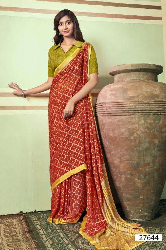 Vallabhi Monalika Designer Brasso Saree suppliers in Mumbai