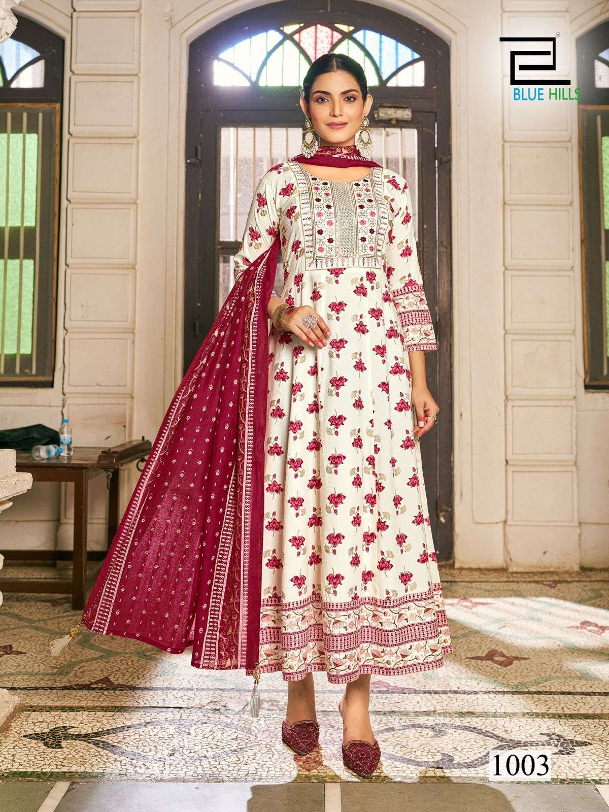 Blue Hills Senorita surat kurti wholesale