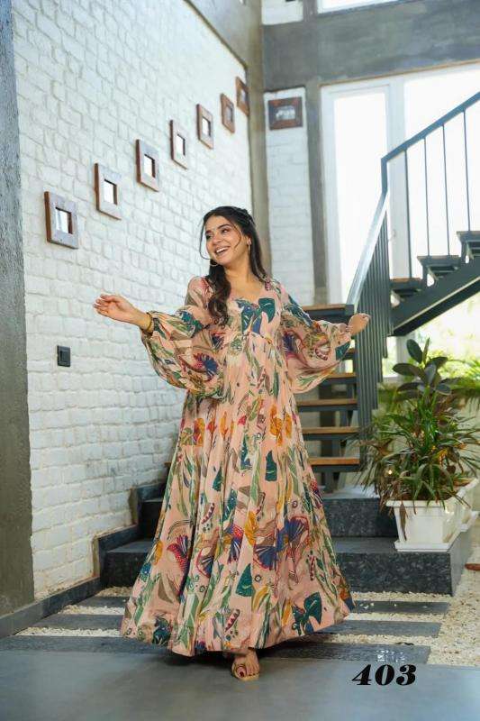 Clora vol 4 Gown Wholesale Indian clothing