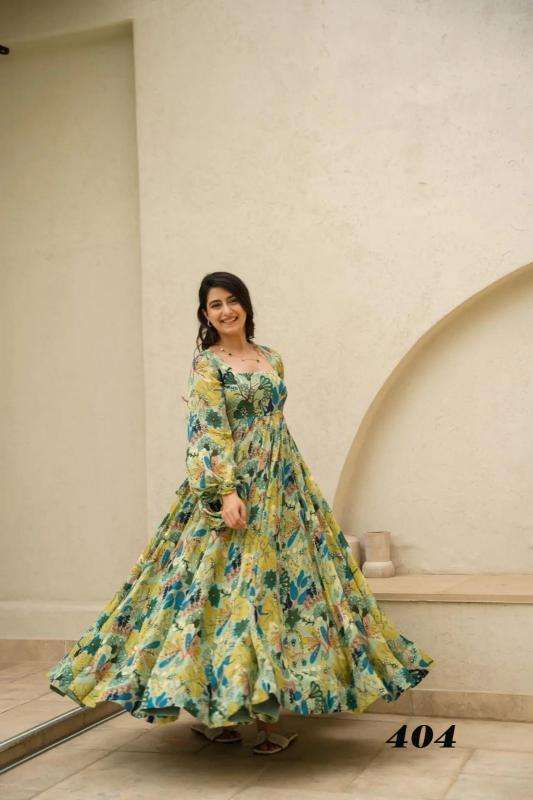 Clora vol 4 Gown Wholesale Indian clothing