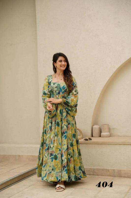 Clora vol 4 Gown Wholesale Indian clothing