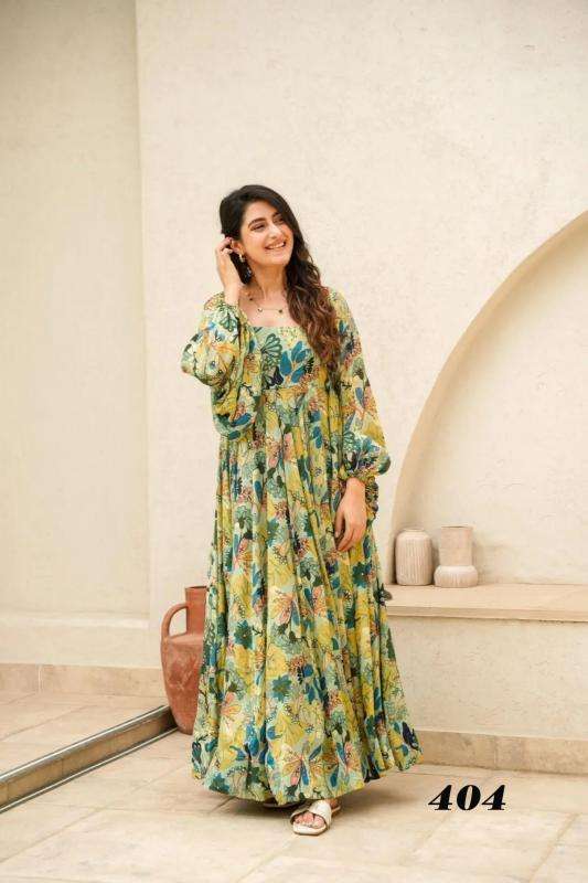 Clora vol 4 Gown Wholesale Indian clothing