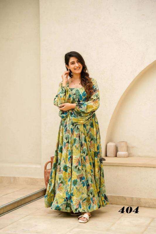 Clora vol 4 Gown Wholesale Indian clothing