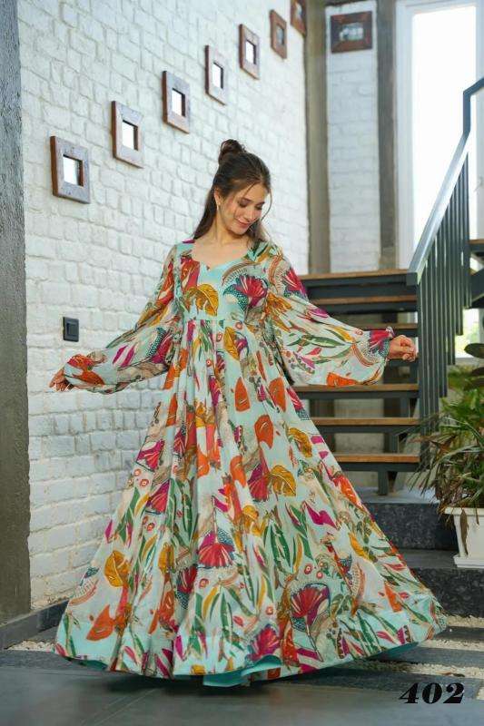 Clora vol 4 Gown Wholesale Indian clothing