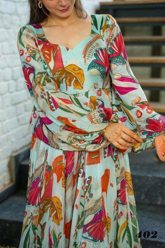 Clora vol 4 Gown Wholesale Indian clothing