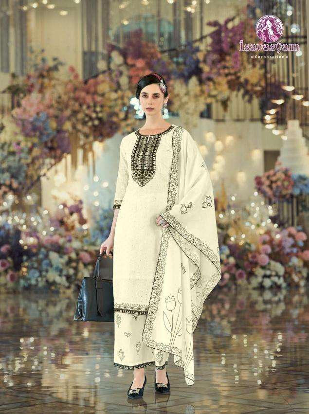 Isavasyam Cream Kashish Rayon Kurtis wholesale