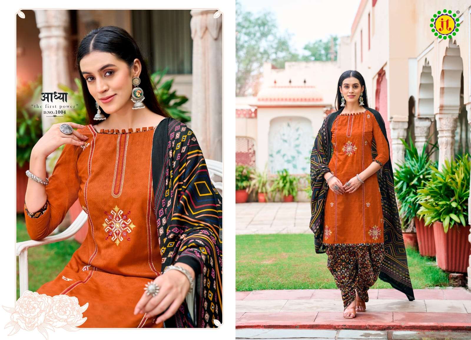 Jt Zoya dress material wholesale market in surat for ladies clothes