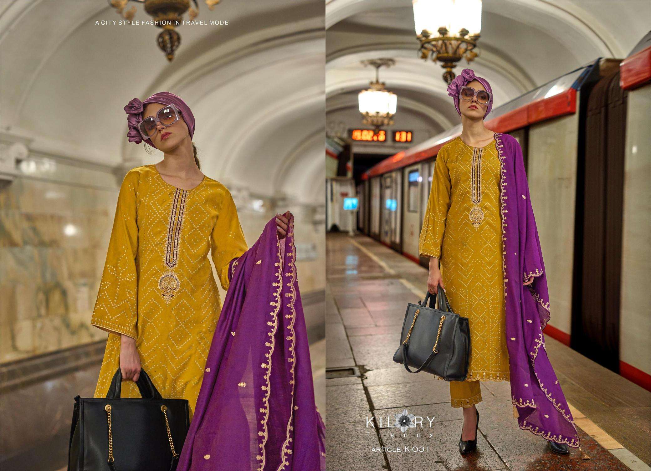 KILORY Silk Of Bandhej VOL 3 Wholesale boutique salwar kameez