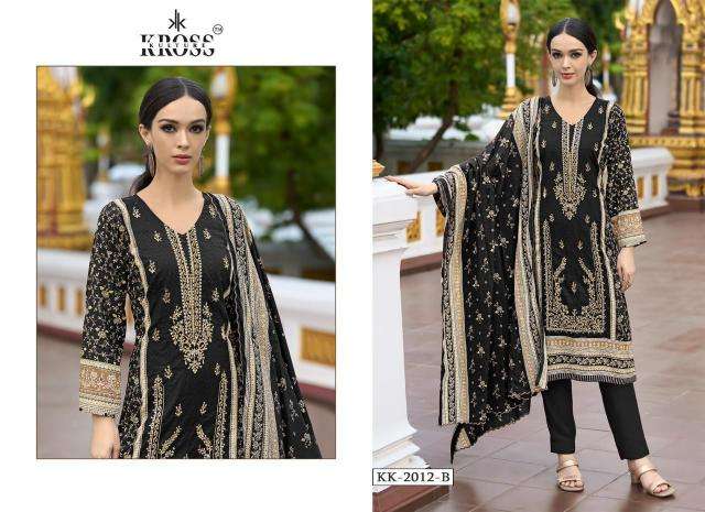 Kross 2012 A And B Chiffon Dupatta Designer Salwar Kameez market