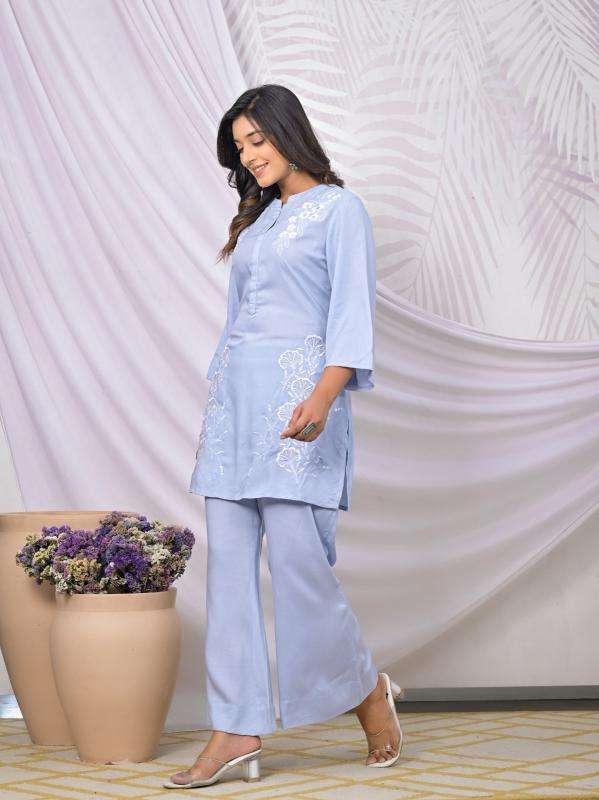 Label Khoj Cord-Set Party wear Kurtis wholesale in Gujarat