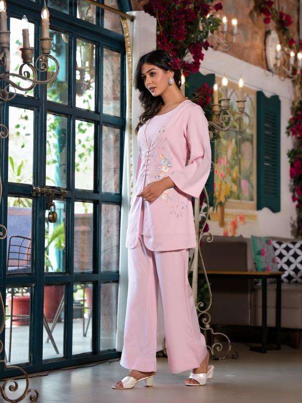 Label Khoj Cord-Set Party wear Kurtis wholesale in Gujarat