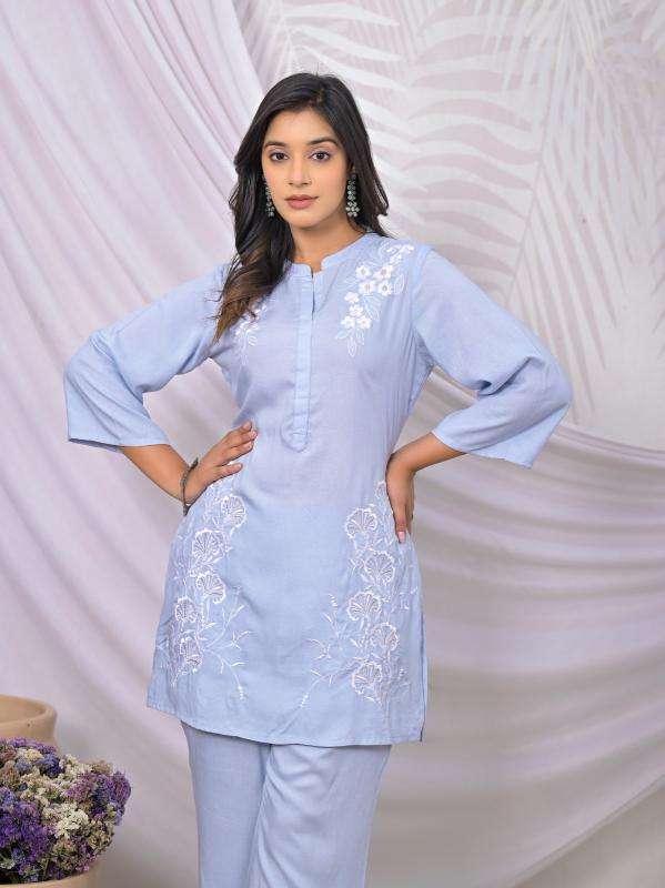 Label Khoj Cord-Set Party wear Kurtis wholesale in Gujarat